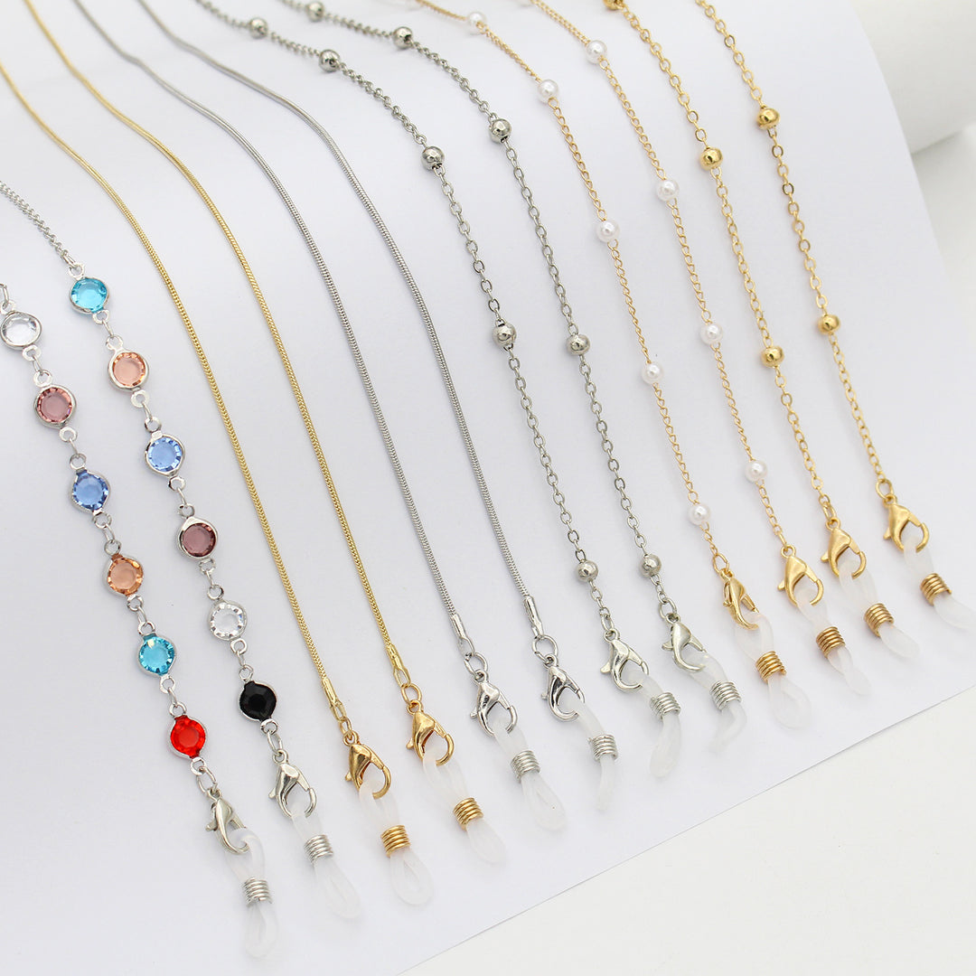 Elegant Crystal-Embellished Eyewear Chain Stornfield 1788159829
