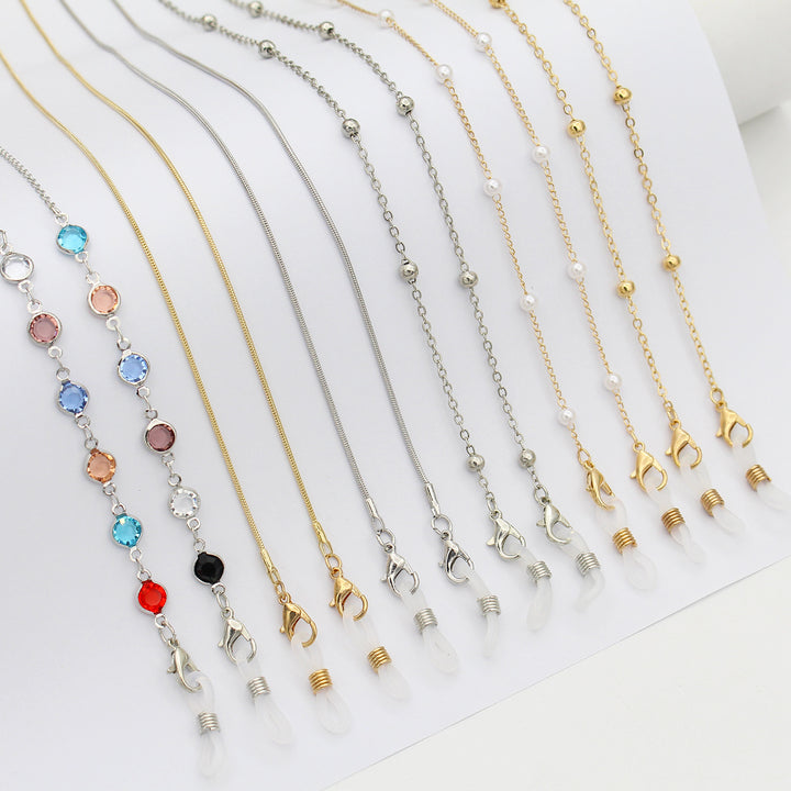 Elegant Crystal-Embellished Eyewear Chain Stornfield 1788159829