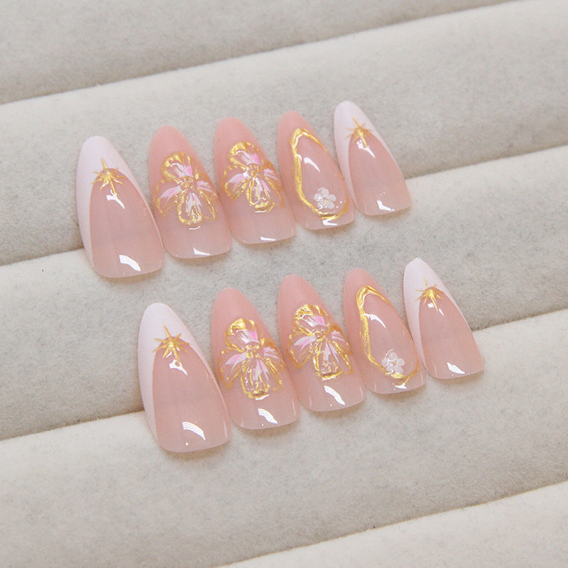 Artistic Long-Stiletto Nail Extensions Stornfield