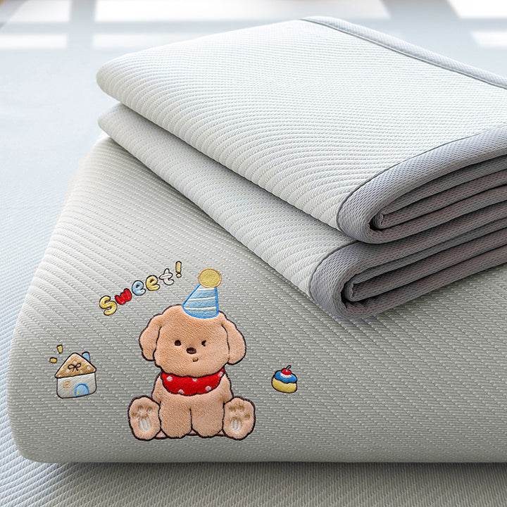 Playful Cartoon Dog Themed Duvet Cover Set