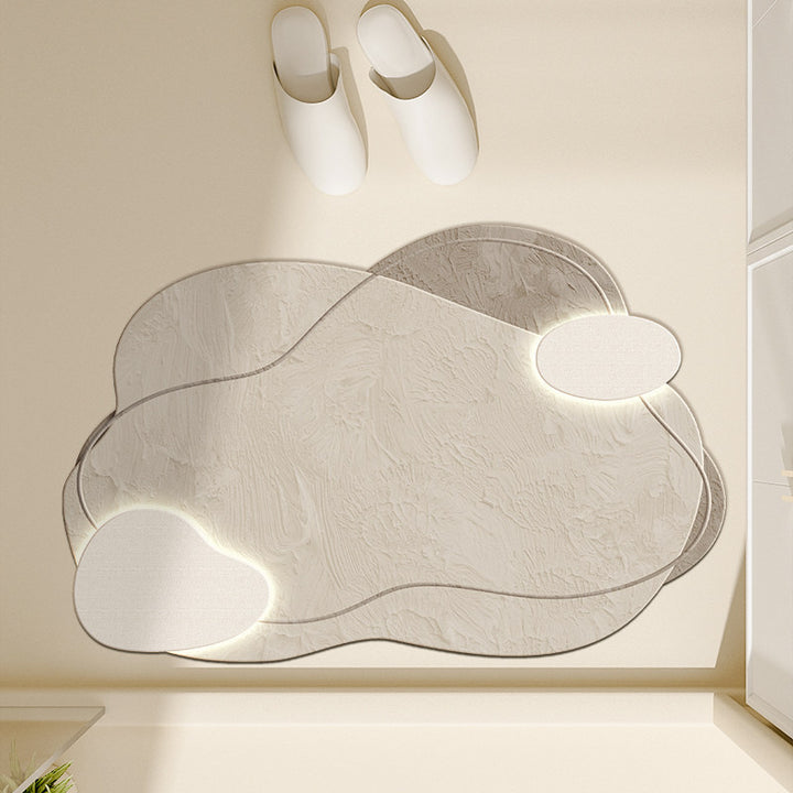 Modern Abstract Bath Mat