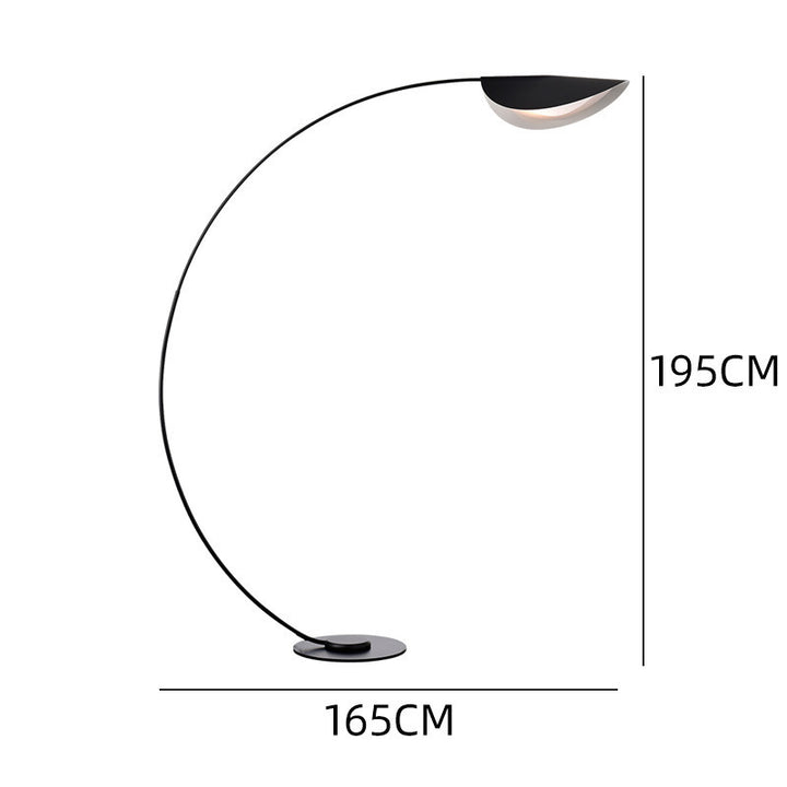 Modern Arc LED Floor Lamp with Adjustable Brightness