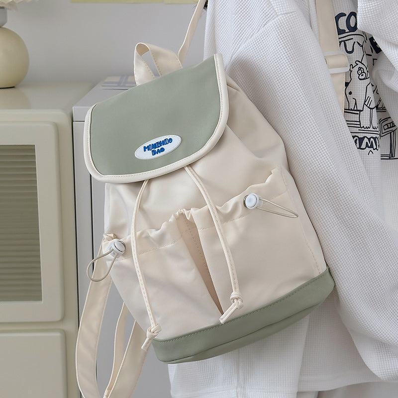 Casual Drawstring Closure School Backpack Stornfield