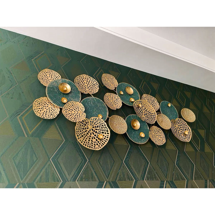 Abstract Floral Metal Wall Sculpture Stornfield