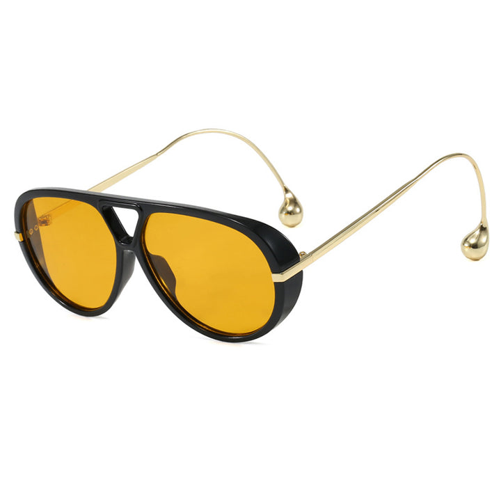 Women's stylish pilot sunglasses with luxurious metal frame Stornfield