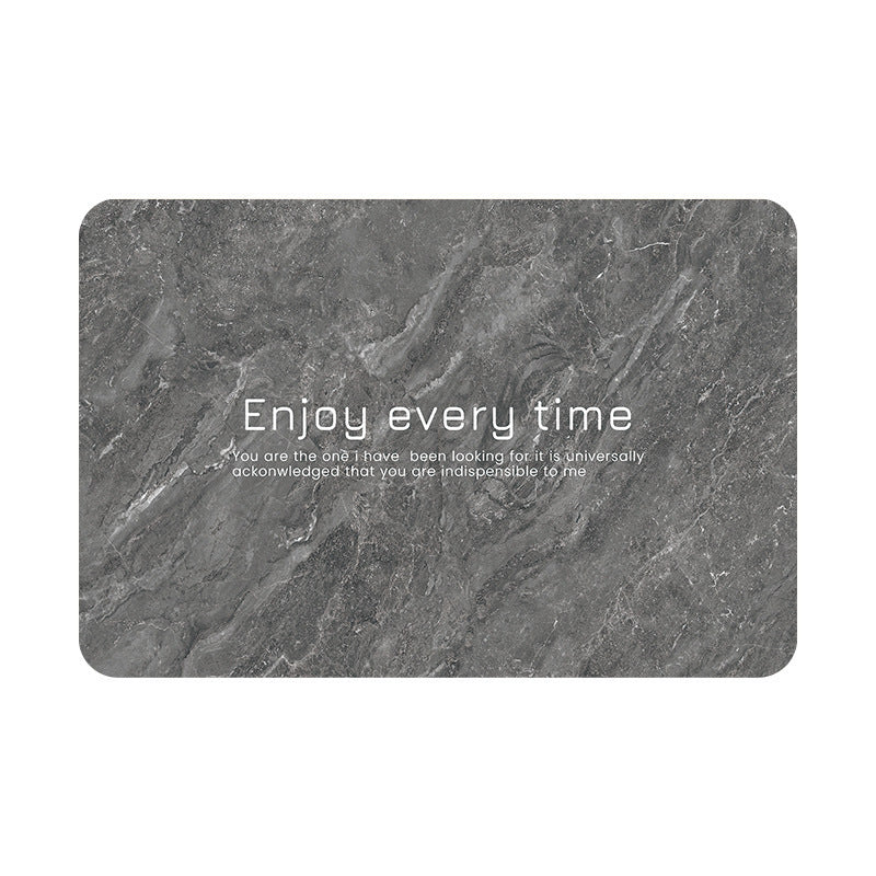 Elegant Marble Print Table Mat