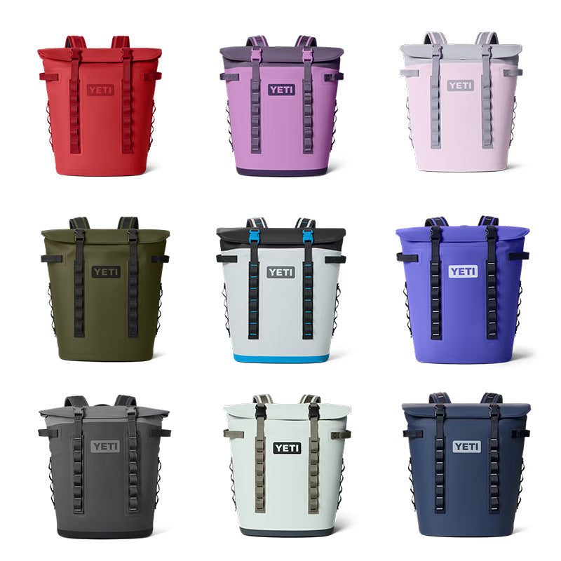 Unisex nan robust waterproof cooler backpack with roll closure and durable outer shell Stornfield