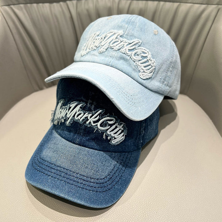 Women's Distressed Denim Cap Stornfield