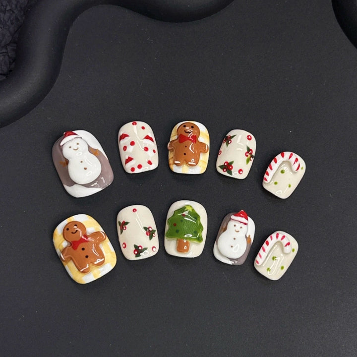 Decorative Seasonal Press-On Nail Set