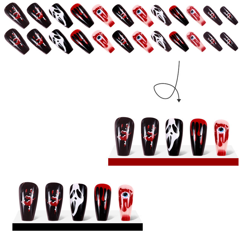 Gothic Themed Press-On Nail Set Stornfield