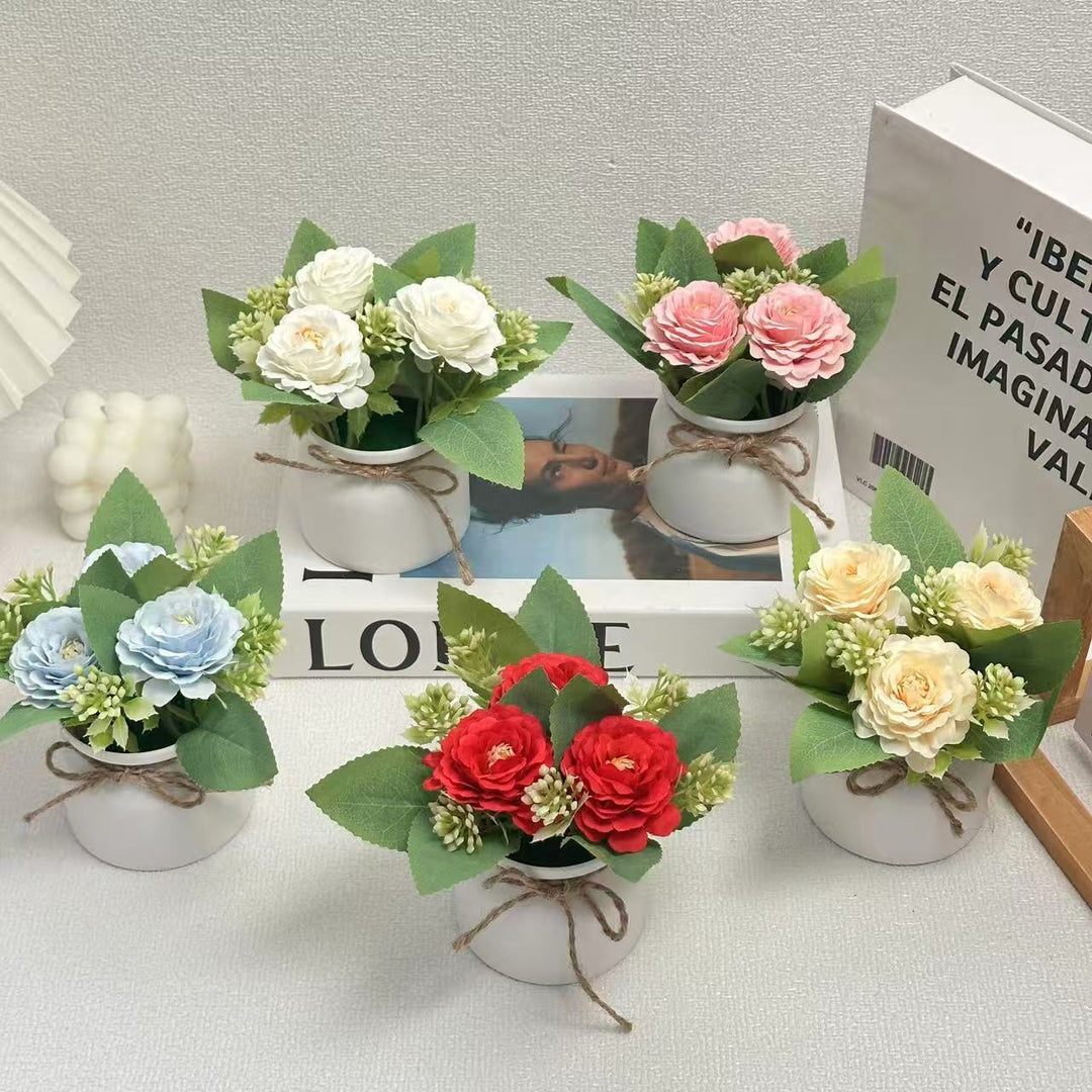 Decorative Floral Arrangement for Indoor Home Decor