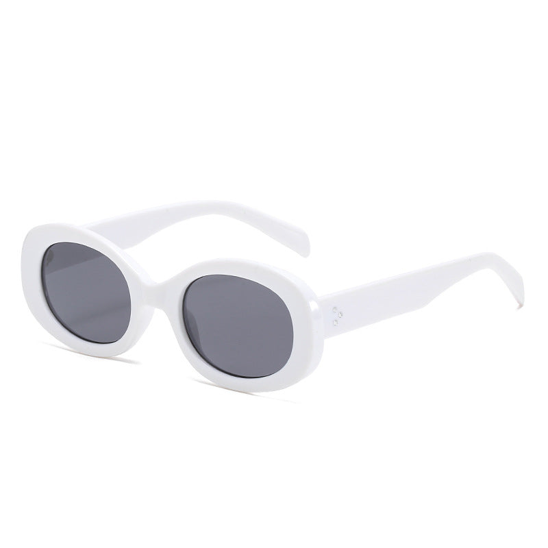 Vintage-Style Oval Frame Sunglasses Stornfield