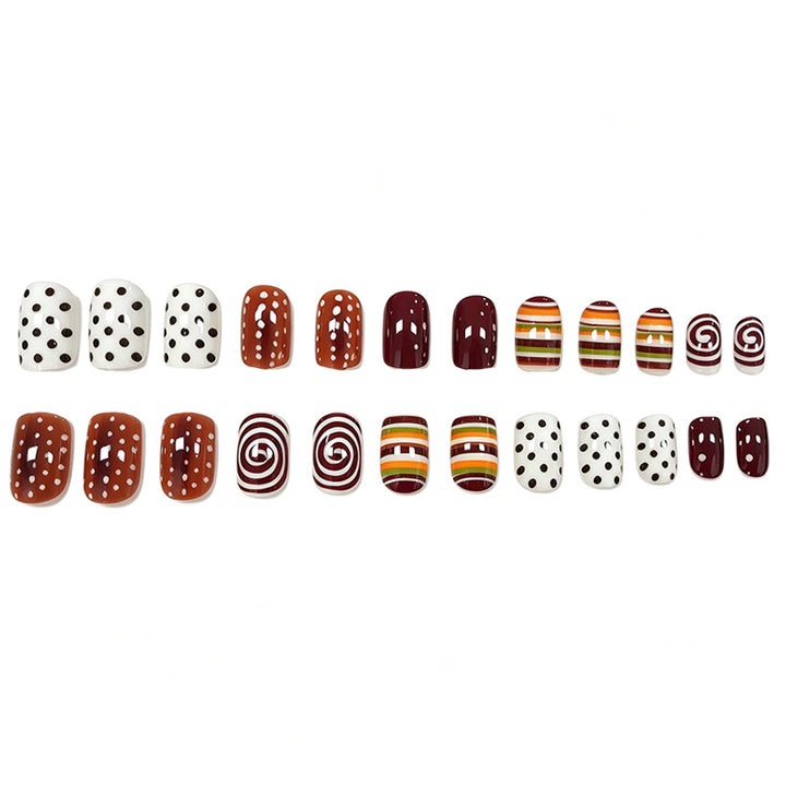 Artistic Patterned Nail Art Enhancements Stornfield
