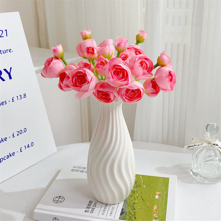 Lifelike Pink Rose Bouquet