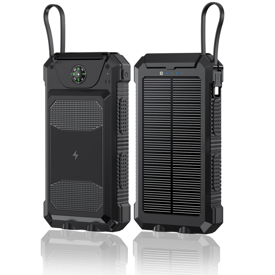 Solar-powered power bank with advanced protection technology Stornfield