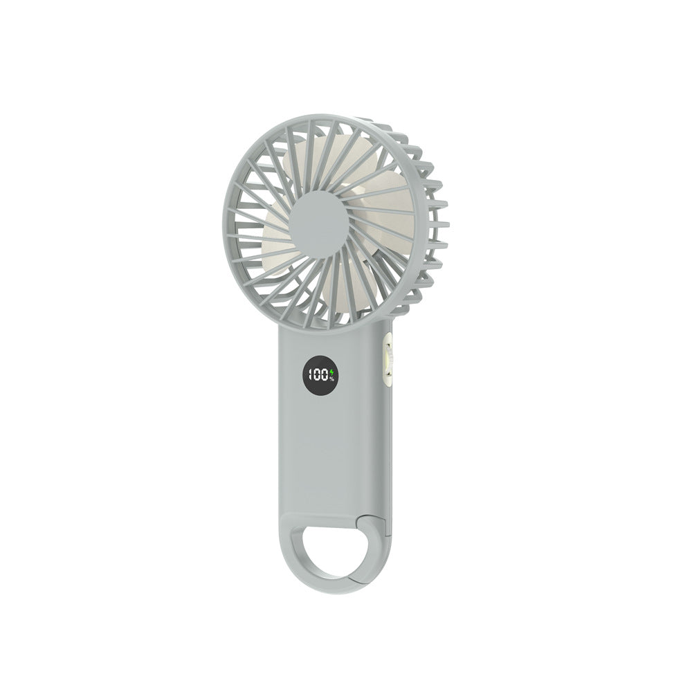 Unisex High-Performance Handheld Cooling Fan with Smart LED Display Stornfield