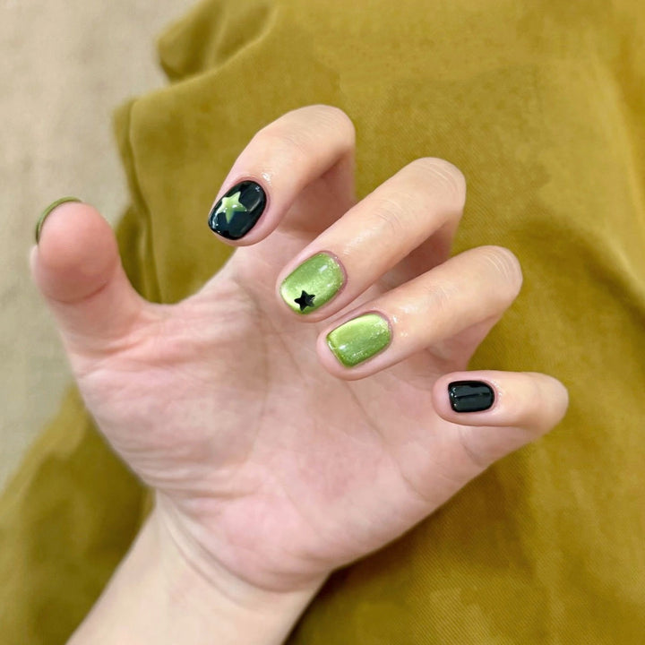 Artificial nails with elegant ombre look Stornfield