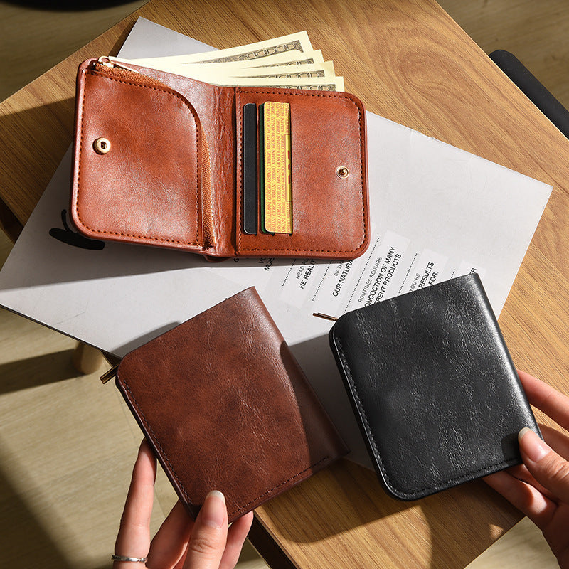 Classic Leather Bi-Fold Wallet Stornfield