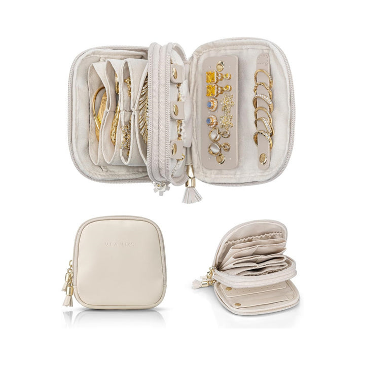 Elegant jewelry organizer with multiple compartments Stornfield