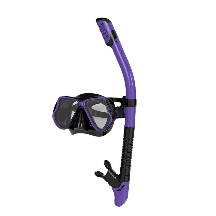 Snorkel mask with ergonomic fit and innovative breathing technology Stornfield
