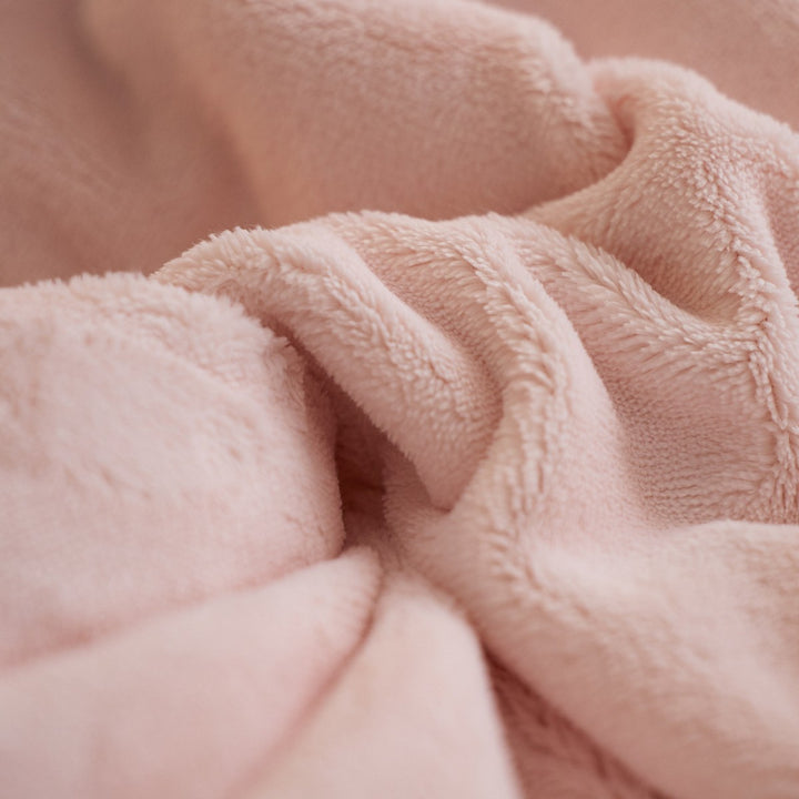 Plush Embroidered Peony Velvet Duvet Cover Ensemble