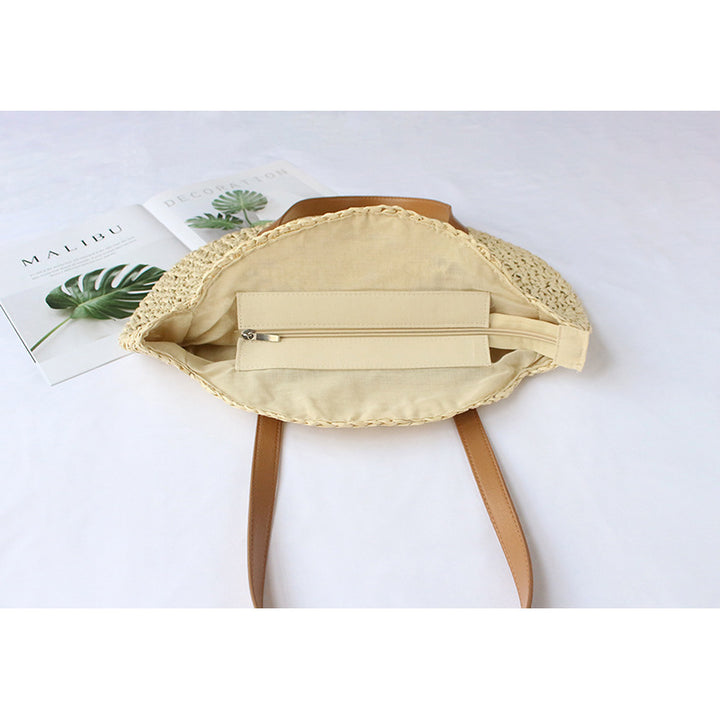 Round-woven beach bag Stornfield
