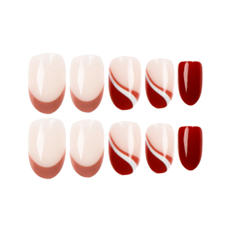 Artful nail decoration with elegant gradient and gloss Stornfield
