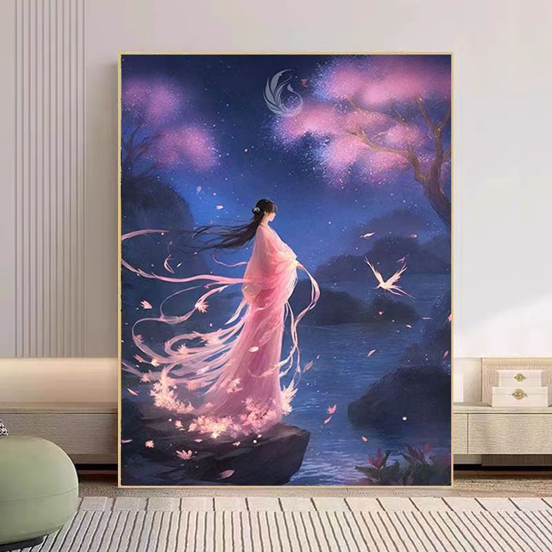 Dreamlike Fantasy Terrain Wall Art Stornfield