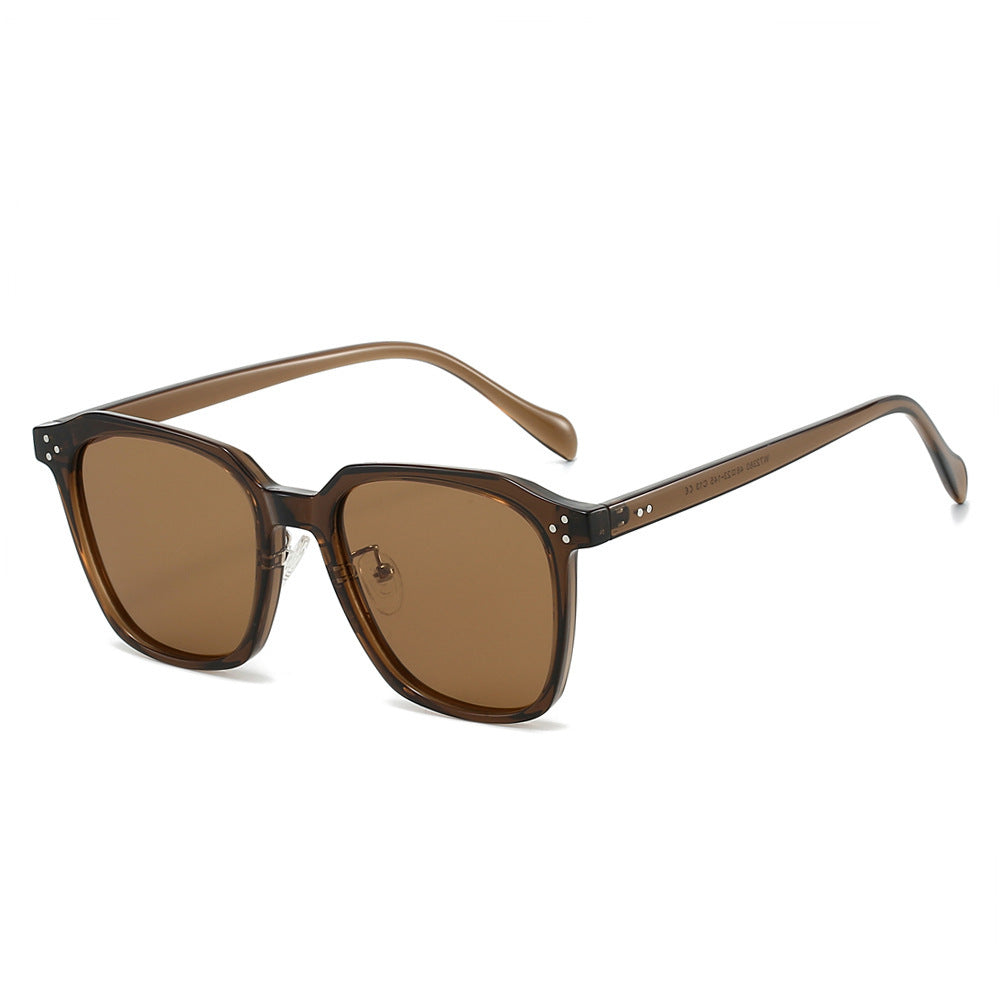Women square sunglasses with modern material mix Stornfield