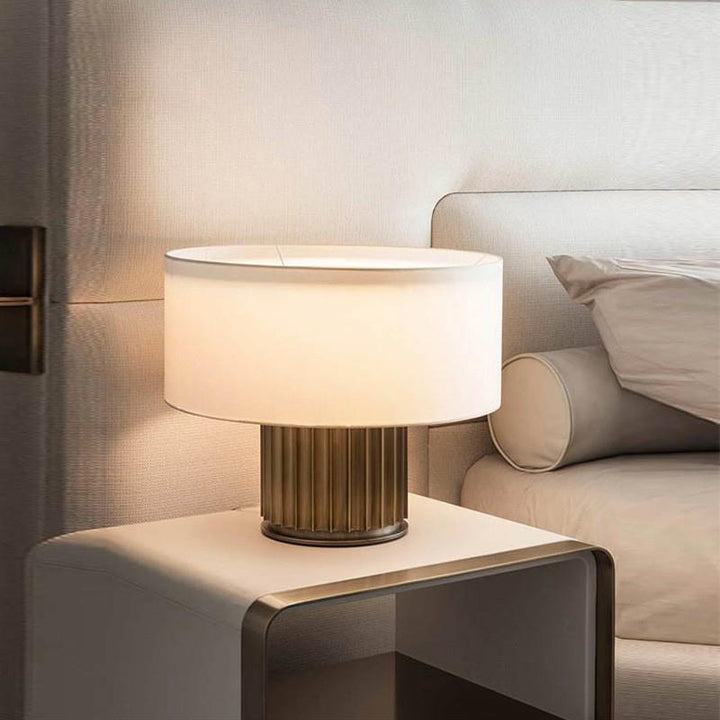 Elegant Round Table Lamp