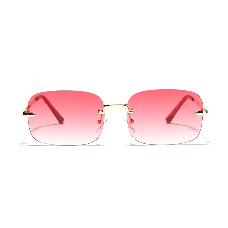 Women Oversized Sunglasses with Filigree Metal Frame Stornfield