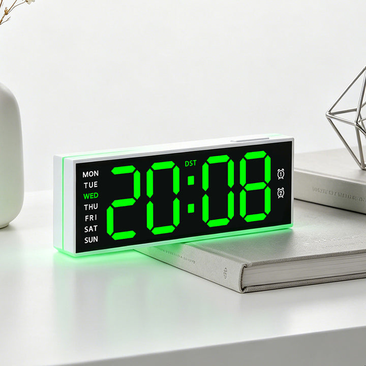 Digital Alarm Clock with Multifunctional Display Stornfield