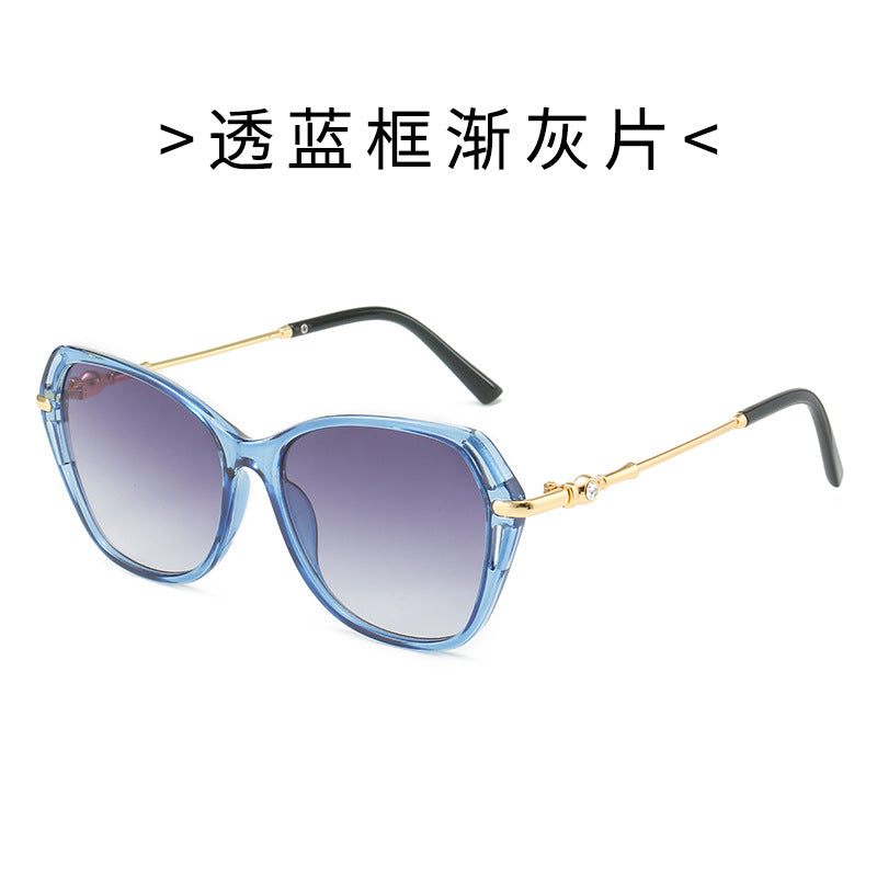 Women's fashionable Cat-Eye sunglasses with elegant metal frame Stornfield