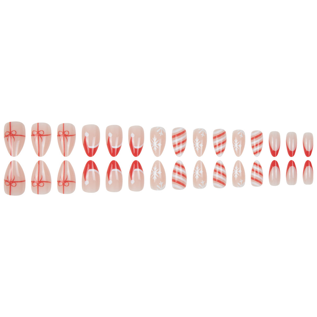 Festive Themed Stiletto Nail Art Set Stornfield