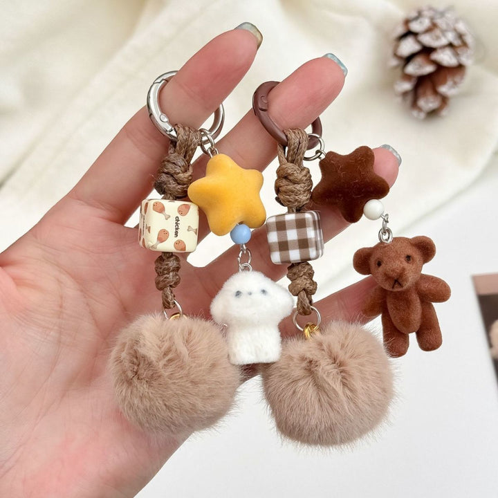 Decorative Plush Bear Keychain Stornfield