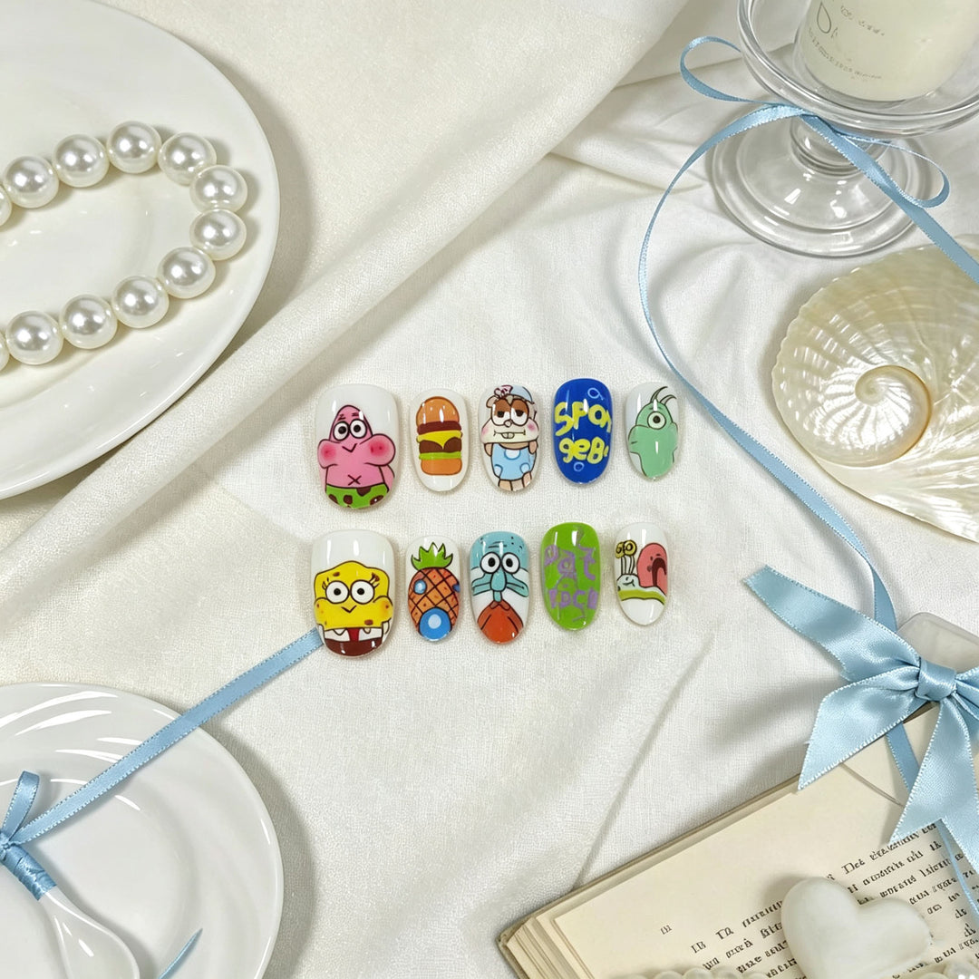 Fun Character Nail Art Set Stornfield
