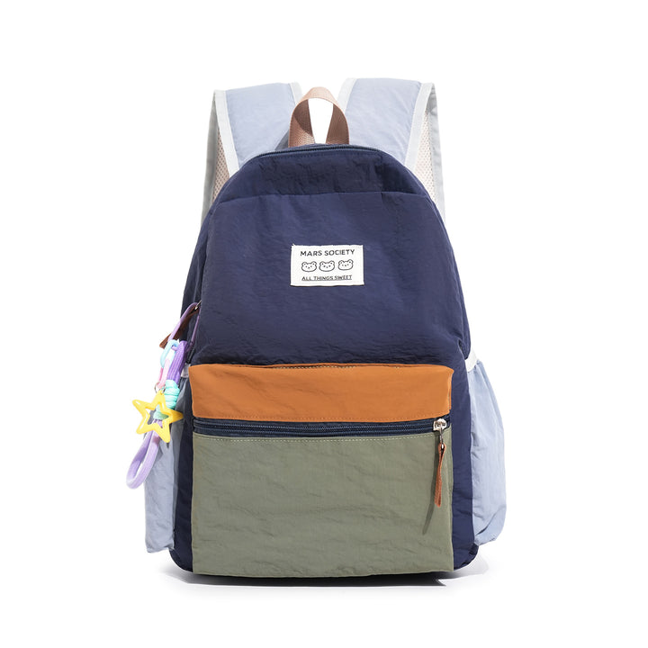 Color-Block Casual Backpack Stornfield