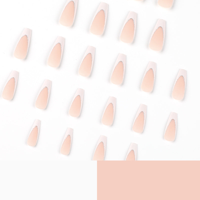 Lacquered stiletto nails with glitter decoration Stornfield