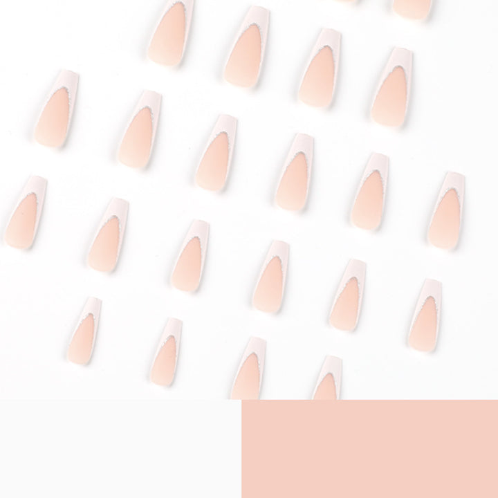 Lacquered stiletto nails with glitter decoration Stornfield