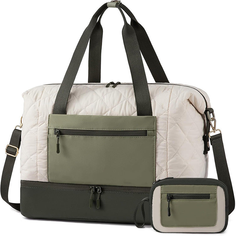 Practical Travel Bag with Removable Cosmetic Pouch Stornfield