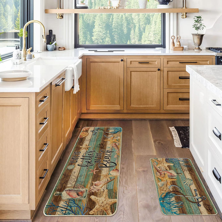 Wine-Themed Kitchen Runner Mat Stornfield