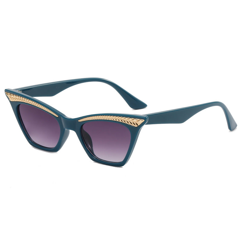 Ladies Cat-Eye Sunglasses with Luxurious Detail Stornfield