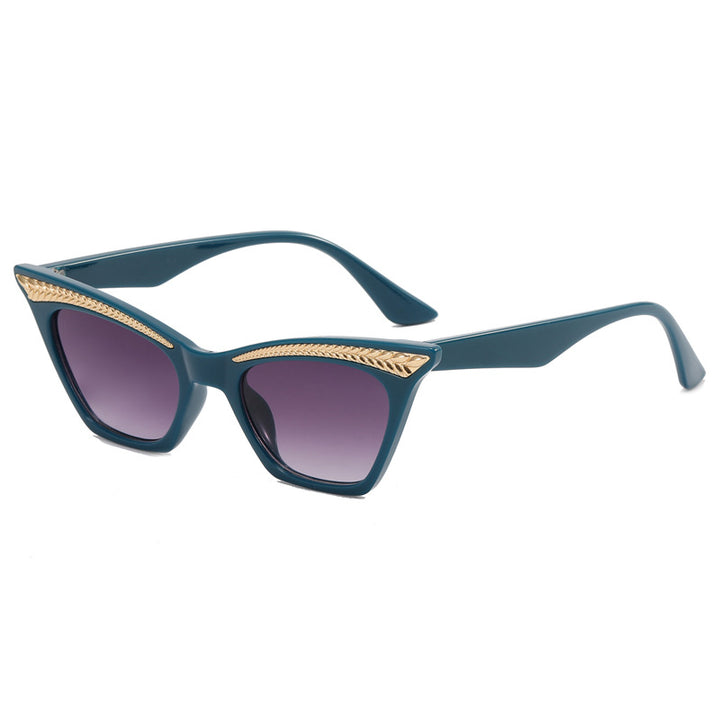 Ladies Cat-Eye Sunglasses with Luxurious Detail Stornfield