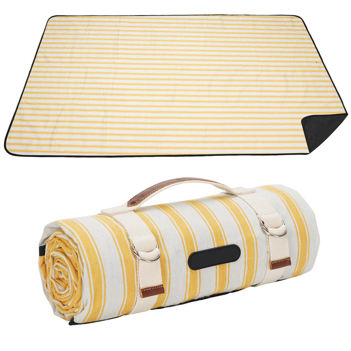 Unisex Picnic blanket with water-repellent underside and carrying handle Stornfield
