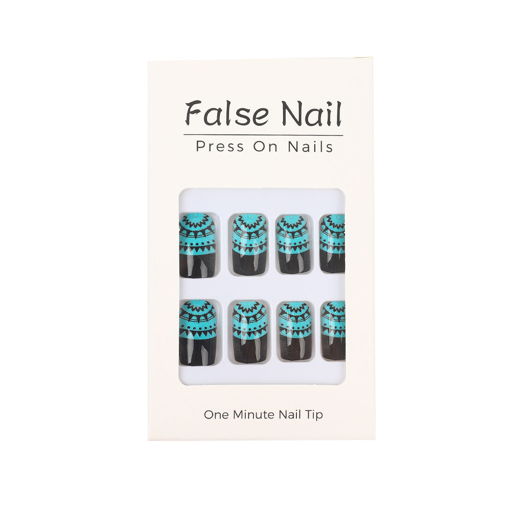 Creative ethnic style artistic nails Stornfield