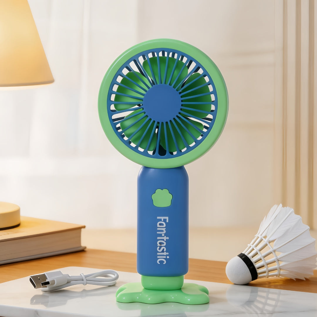 Women's Portable Mini Fan with Spray Function and USB Charging Option Stornfield