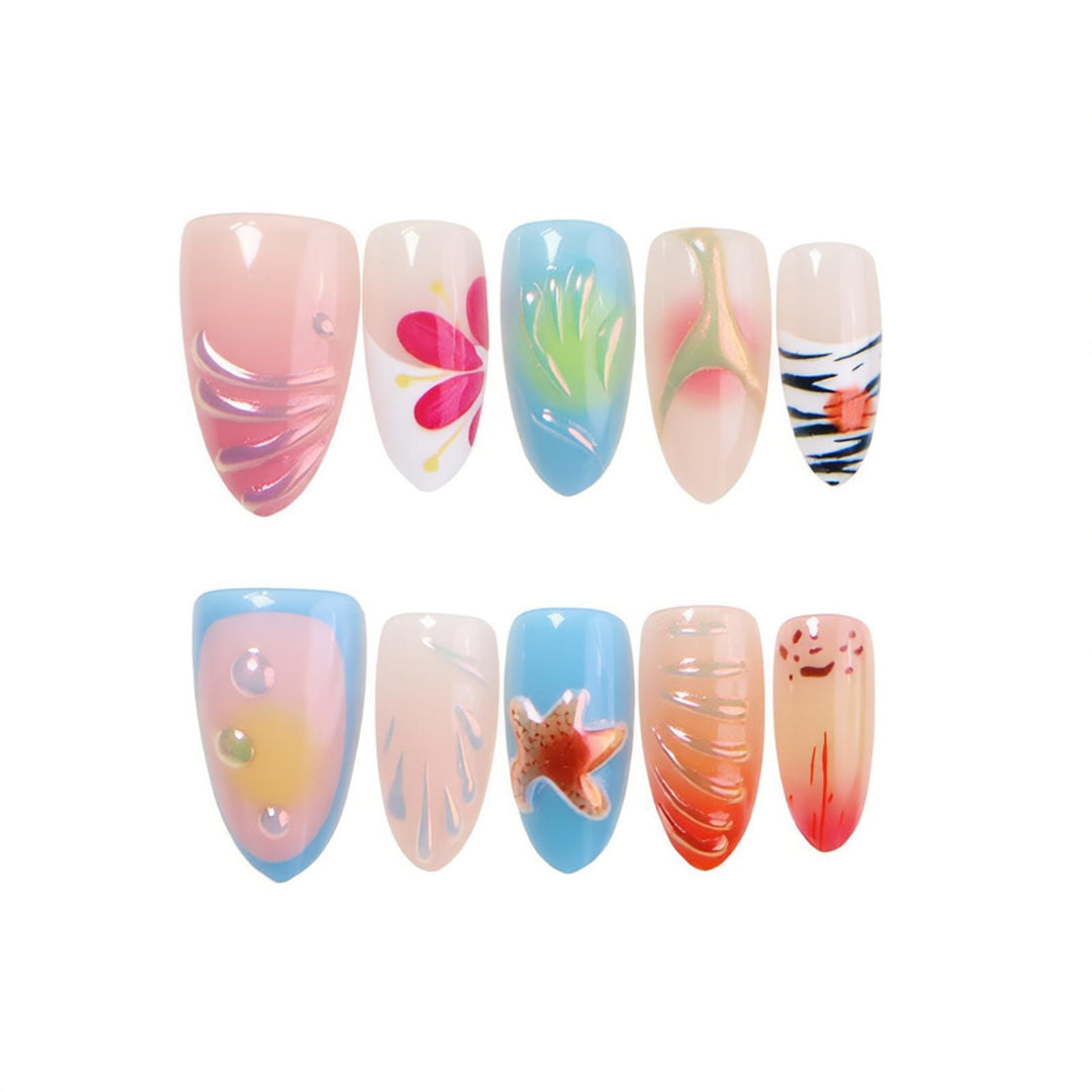 Thematic Press-On Nail Art Collection Stornfield