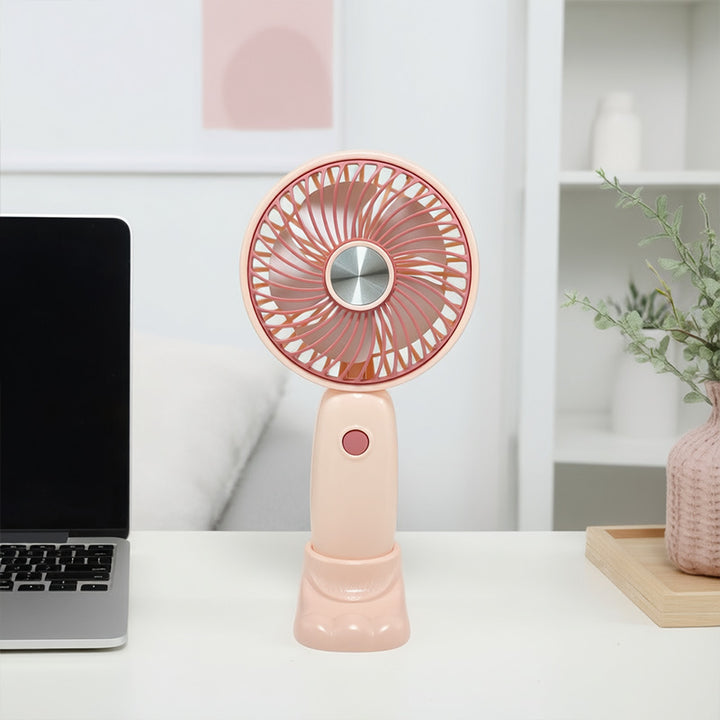 Ladies Portable Mini Fan with Cute Animal Design Stornfield