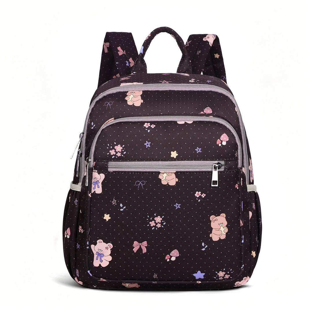 Cute Cartoon-Themed Multi-Pocket Backpack Stornfield