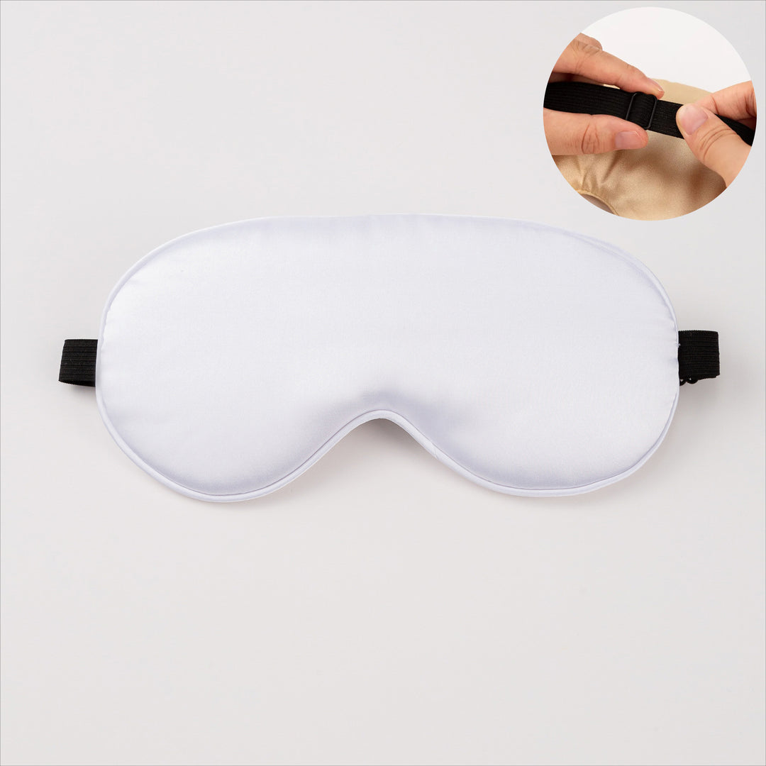 Unisex nan ergonomic sleep mask with adjustable elastic band and soft satin surface Stornfield